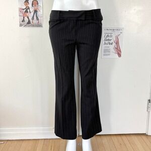 Black Pinstripe Women’s Dress Jeans